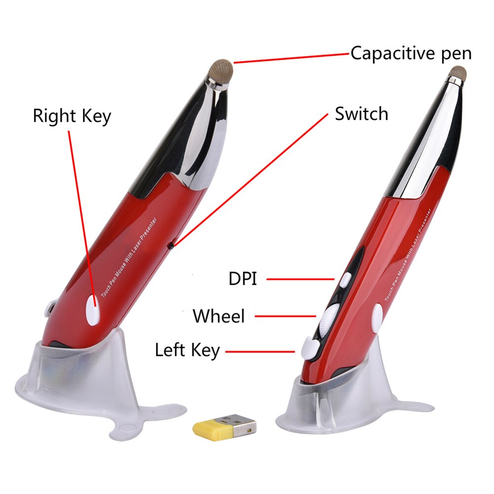 High Precision Capacitive Mouse Multi-function Electronic Pen Is Suitable For Laptop Computers And Tablets