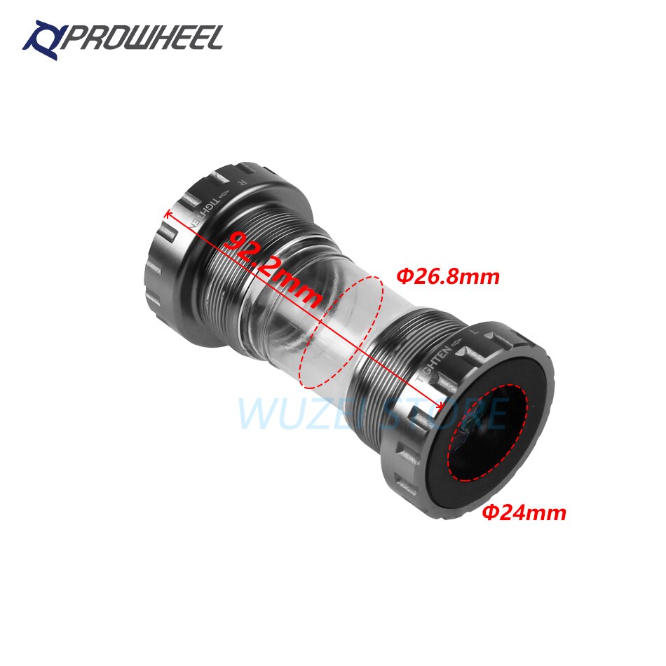 PROWHEEL PW-BB73 PW-BB68 Road MTB Mountain Bicycle Bottom Brackets 24MM BB 68/73mm Bike Bottom Bracket for SRAM GXP Crankset