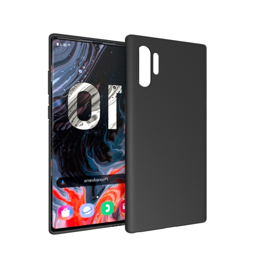 Capa de silicone ultrafino para samsung, para modelos note 10 plus, note 10 plus, capa com estojo