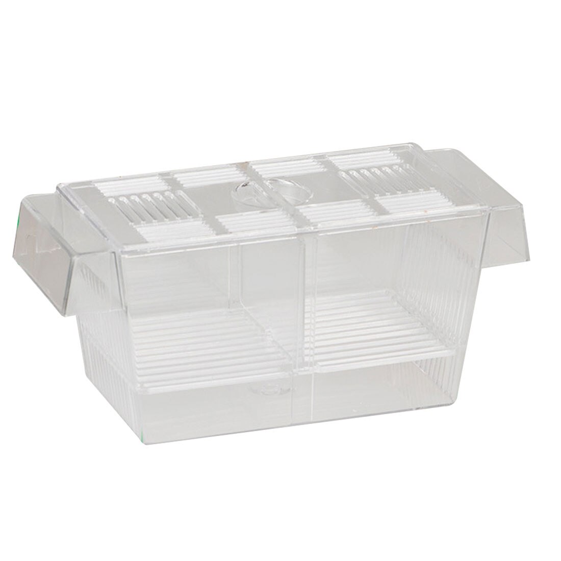 Fish Breeder Box Breeding Hatchery House Baby Fish Aquarium Hatchery Incubator Holder Isolation Net Fish Tank Incubator Box: L