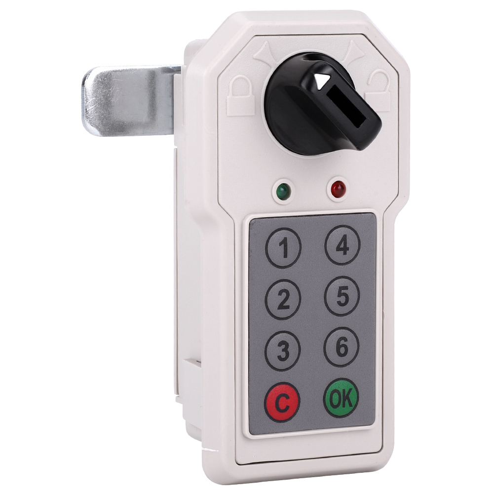Mærke 6 -cifret kodekombination kamskabslås praktisk adgangskode sikkerhedskodede låse sikkerhedstilbehør