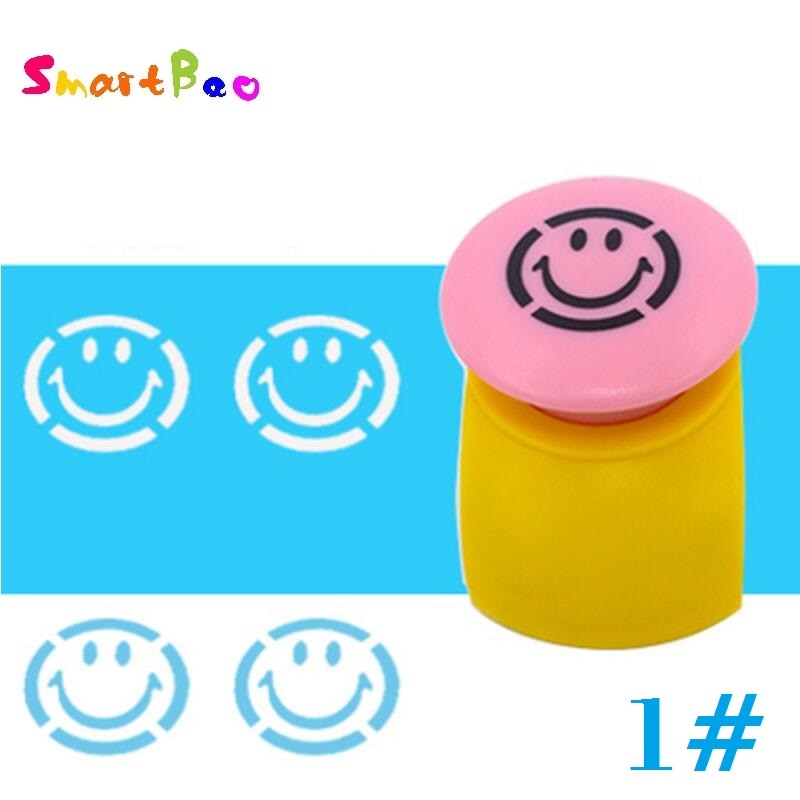 Perforadora Scrapbooking Smiely perforadoras para colección de recortes para álbum de recortes de los niños hecho a mano manualidad para ; ancho del dibujo: 2,4 cm/0,94"