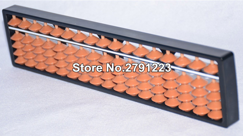 Plastic Abacus Arithmetic Abacus Kids Calculation Tool 17 digits, 10 pcs/lot Mathematics Education for teacher Teaching