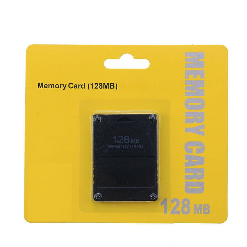 Dla PS2 8MB/16MB/32MB/64MB/128MB/256MB karta pamięci karta rozszerzeń pamięci dla PS2 czarna karta pamięci