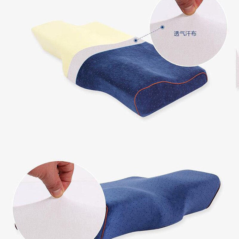 Corthopedic nakke pute minne skum pute for søvn cervical puter konturert ortopedisk minne skum pute for nakkesmerter