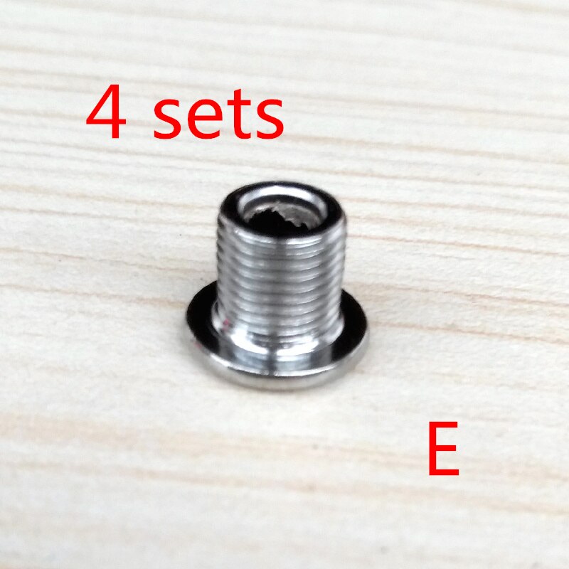 4 set  m8 skruvar i rostfritt stål 304 mutter/bultar set för cykelväxelhängare växelhängare mech dropouts: Lsep 4