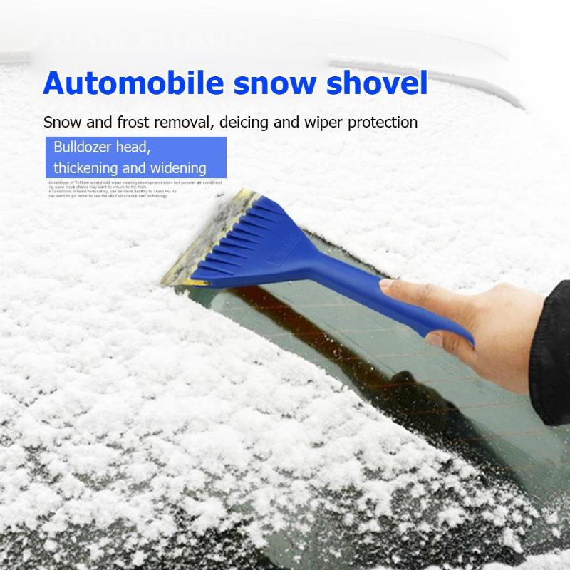 Bilrude forrude forrude sne klar bil isskraber sne fjerner skovl deicer spade afisning rengøringsværktøj holdbar