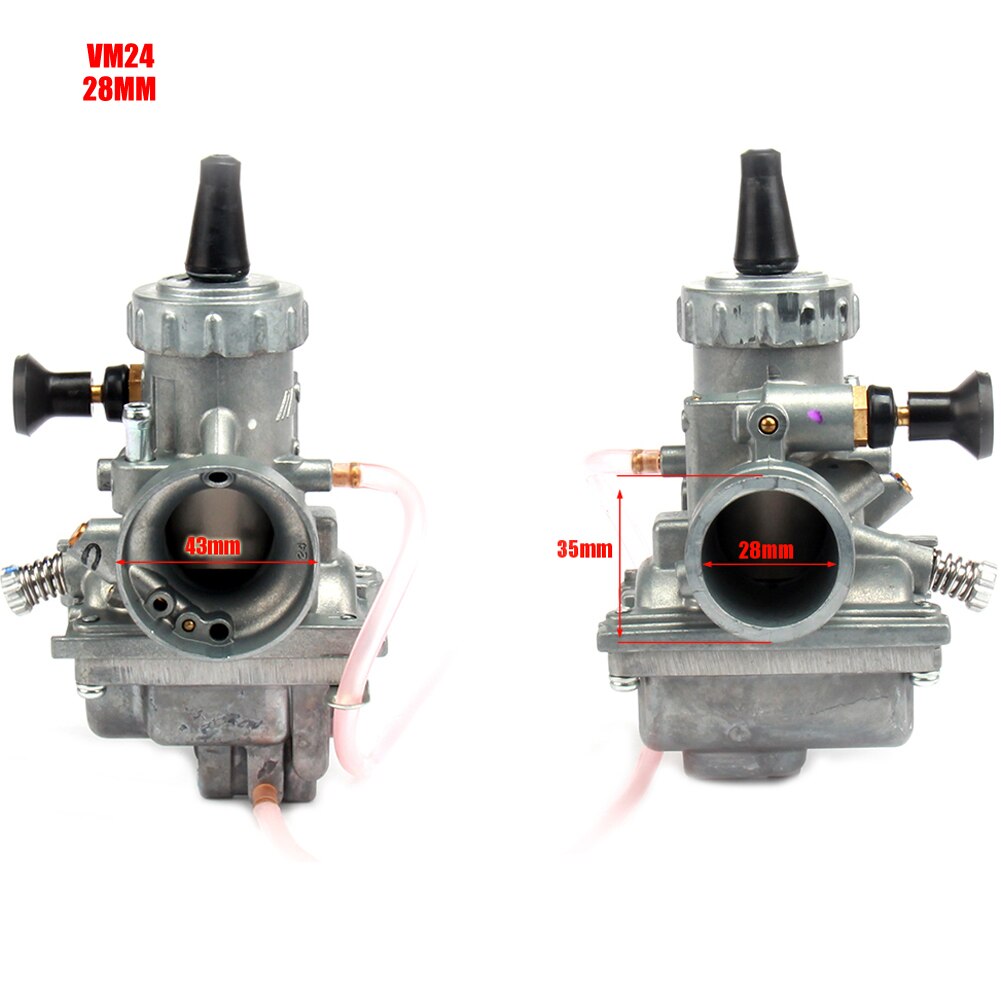Hoge Prestaties Mikuni VM16 22 24 26 Carburateur 19Mm 26Mm 28Mm 30Mm Carb Voor 110cc Om 250cc Dirt Pit Bike Atv Quad Motorfiets