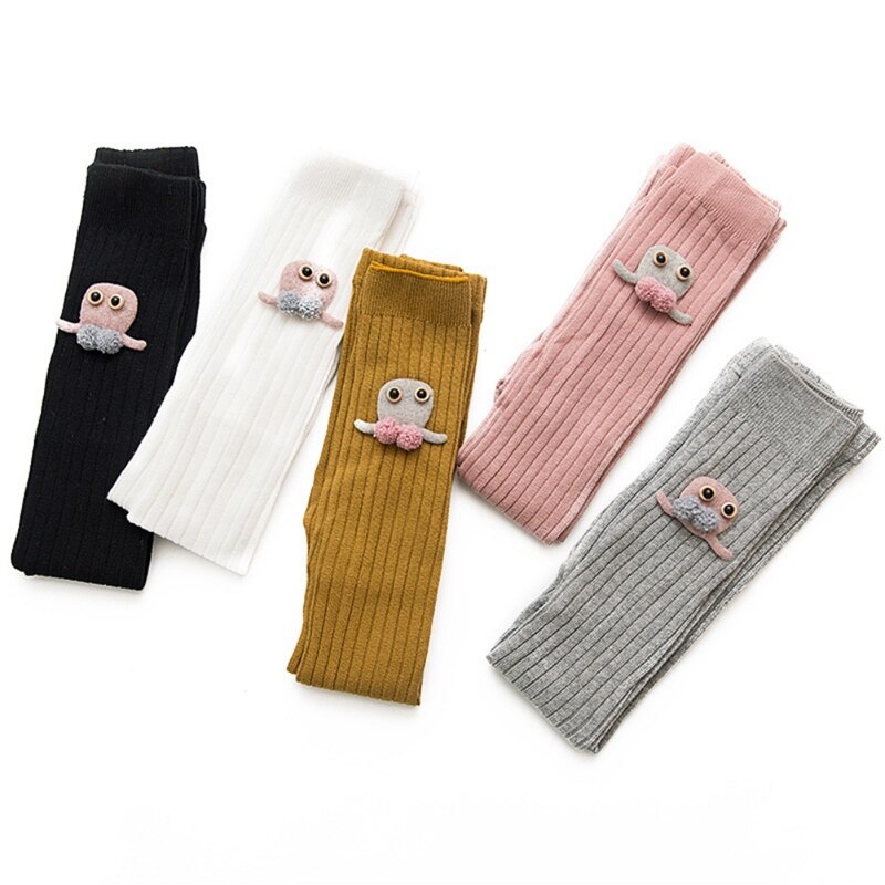 Mallas para niña, pantalones gruesos de invierno para niña, pantalones con cintura elástica, mallas térmicas con dibujos animados