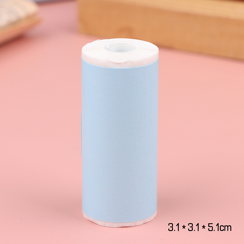 Mini Printer Paper Self-adhesive Thermal Papers HD Color Label Printers Photo Inkless Printing