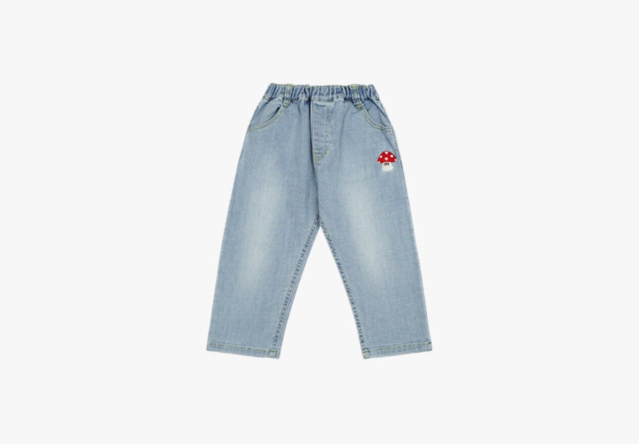 Felpa con cappuccio per bambini 2022 Spring New Cartoon Puppy Boy Jacket cuciture Boy Jacket Jeans per bambini in puro cotone abbigliamento per bambini: boy jeans-001 / 100