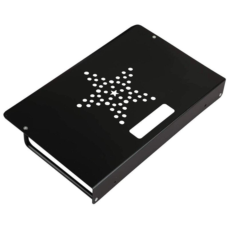 Soporte de estante de montaje en pared para DVD, estante de aluminio para TV, enrutador, Mini PC, accesorios de TV