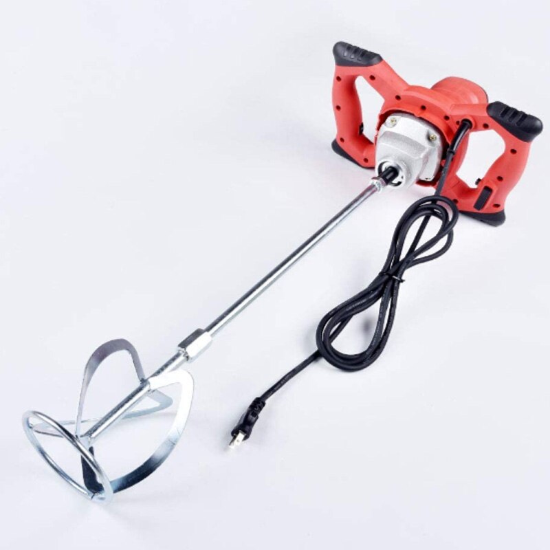 AD-Paint and Mud Mixer Stirring Rod for Drill Agitator Mixing Rod Concrete Mortar Mixer, Silver