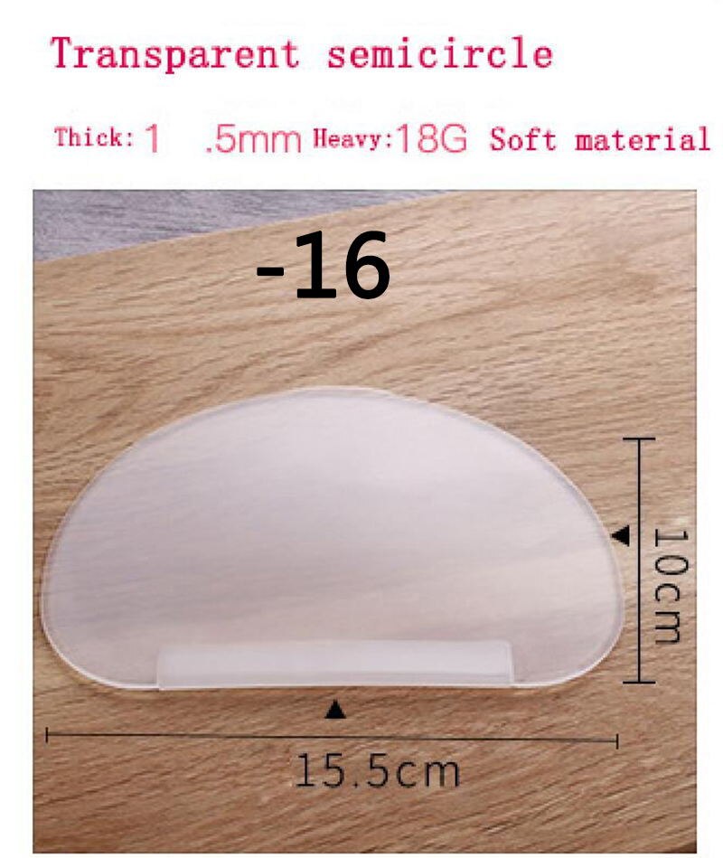 FEIGO Küche Backen Gebäck Schaber Unregelmäßigen Gezackten DIY Kuchen Butter Schaber Runde Platz Transparente Schaber Backen Werkzeug F551: F551-16