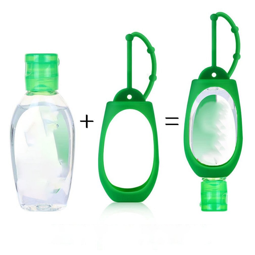 50ml Silicone Hand Sanitizer Holder Dettol Water-free Hand Sanitizer Silicone Holder 50ml Silicone Bottle Holder