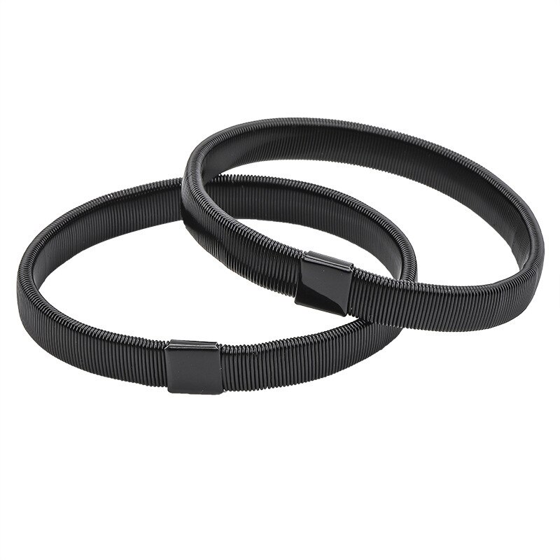 Armband dam skjorta ärmhållare metall armband hålla ups strumpebandsvant ring herr armband elastisk båge armband (ej par)