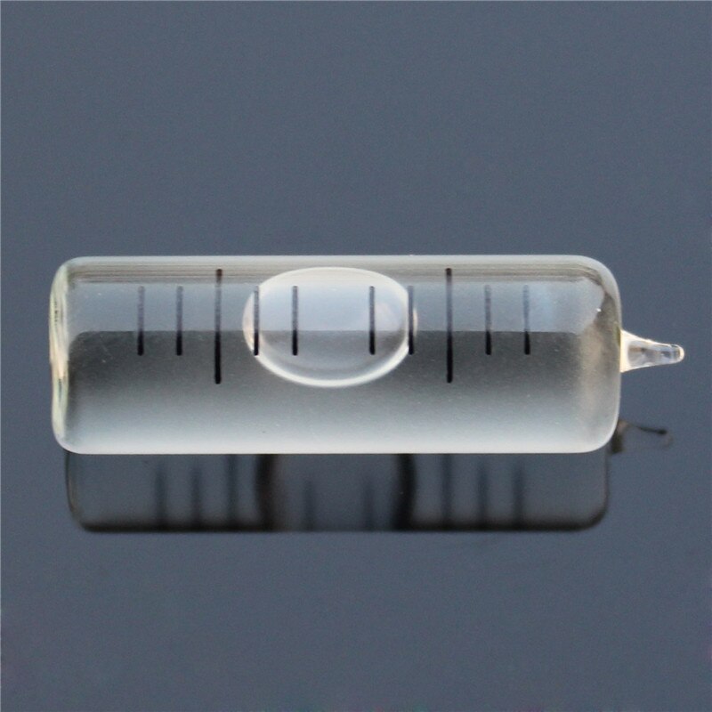 Glas horisontell pärla mini liten vattenpass hög precision nivå bubbla bärbar bubbelnivå diameter 10.5mm: 10.5 x 34(4.5mm)