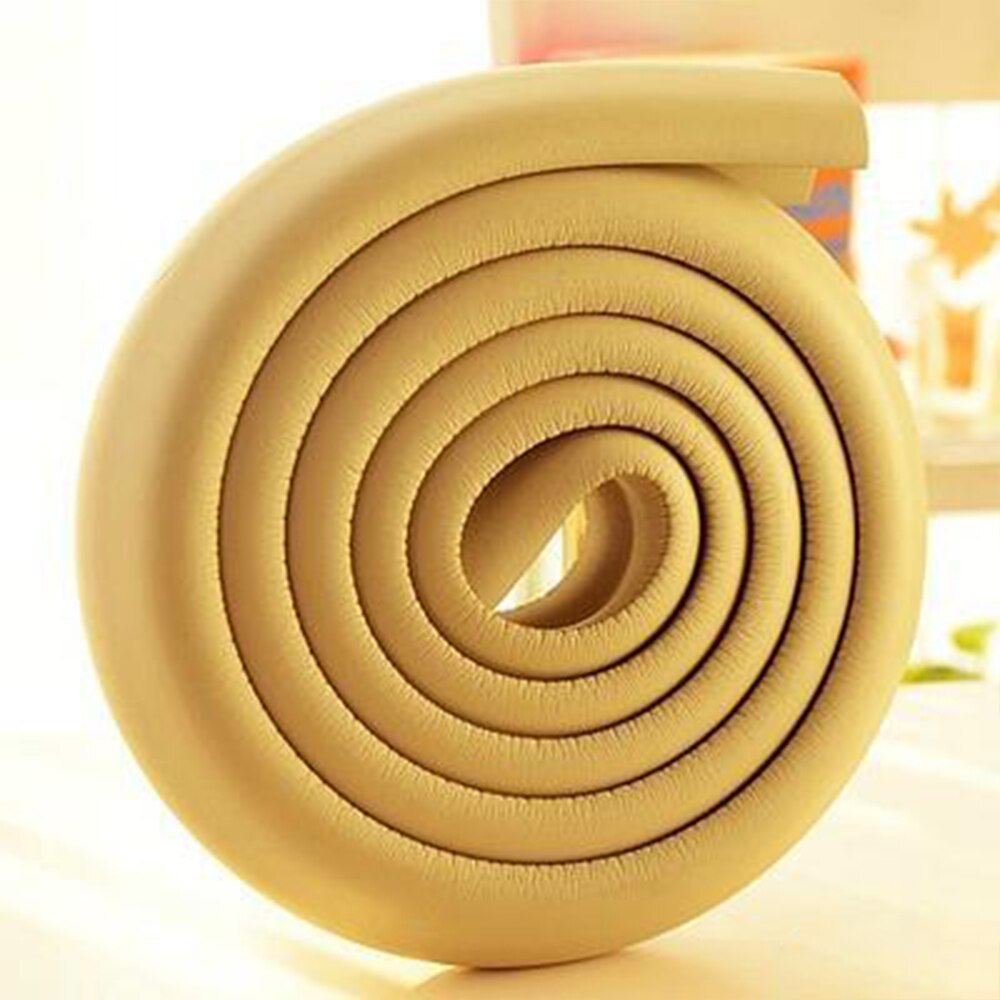 2m Safety Corner Protector Solid Safety Edge Guards Children Protection Security Tape Wall Angle Form Kids Child Protector