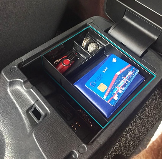 Fit For Mazda 3 Axela BM Armrest Arm Rest Storage Pallet Center Console Phone Glove Box Holder Tray Plate