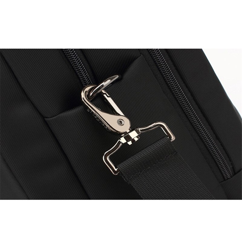17.3 Inch Laptop Bags Large Space Travel Bag For Notebook Nylon Computer Messenger Bags Women's Briefcase D111