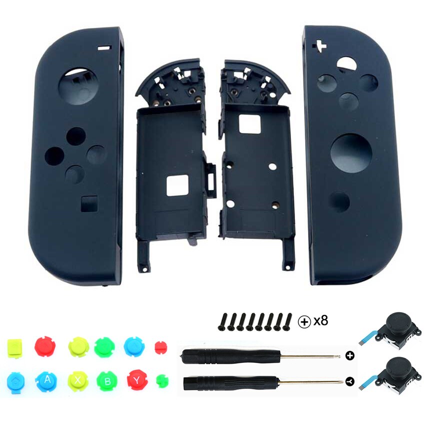 JCD For Nitend switch JoyCon Controller Plastic Housing Shell Case for NS NX Joy Con Cover Repair Parts: NN
