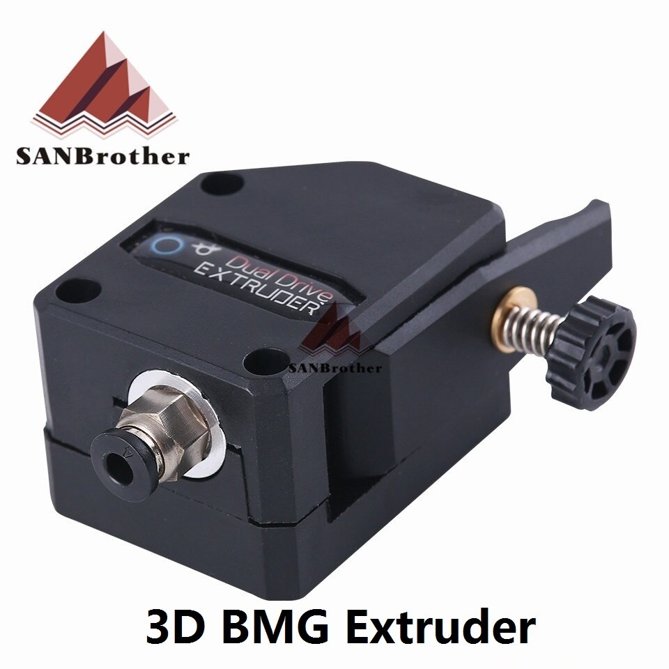 3D Printer Parts BMG Extruder Cloned Btech Dual Drive Extruder Bowden Extruder Filament Dual Gear For 3D Printer CR10 MK8 Reprap