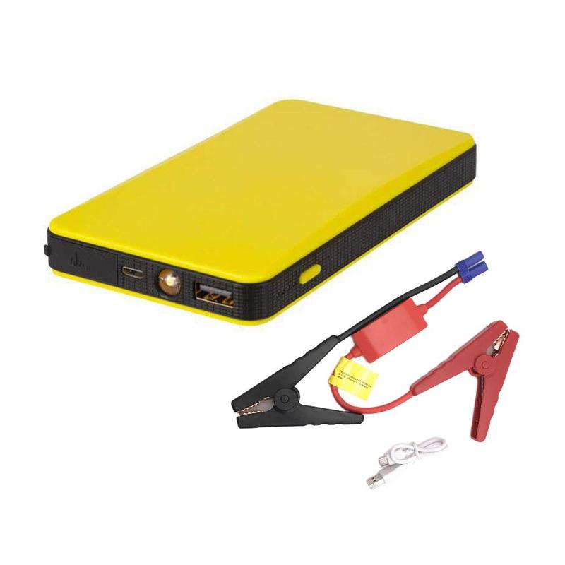 Mini Portable 12V Car Battery Jump Starter Auto For Cell Start Power Car Power & Phones Bank Engine Jumper Starting Com V6D2