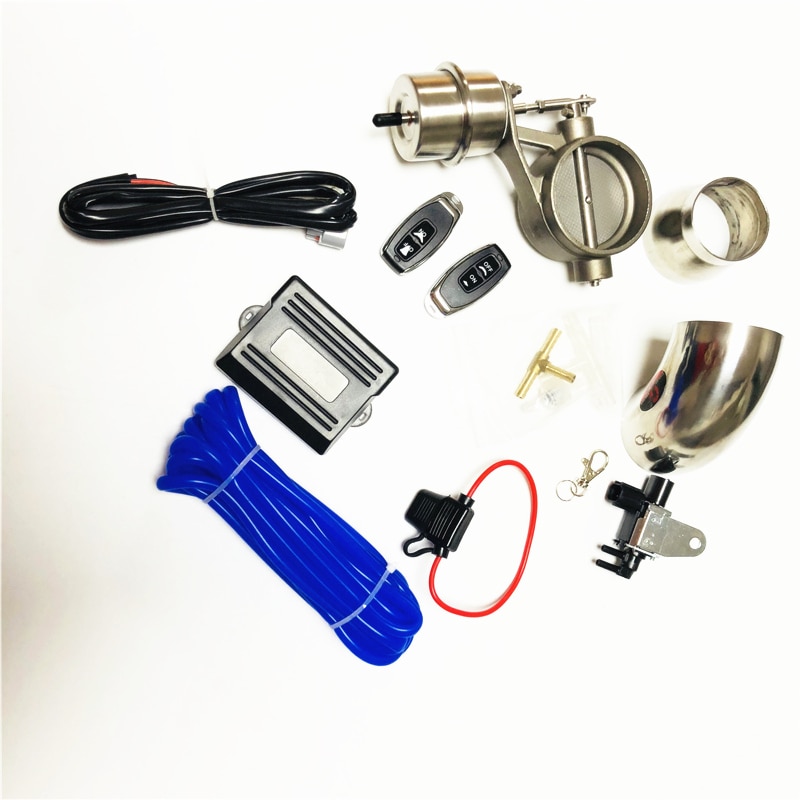 Valve d'échappement cut-out sans fil pour voiture, 1 kit de contrôle, avec télécommande, interrupteur, contrôle, 1 pièce