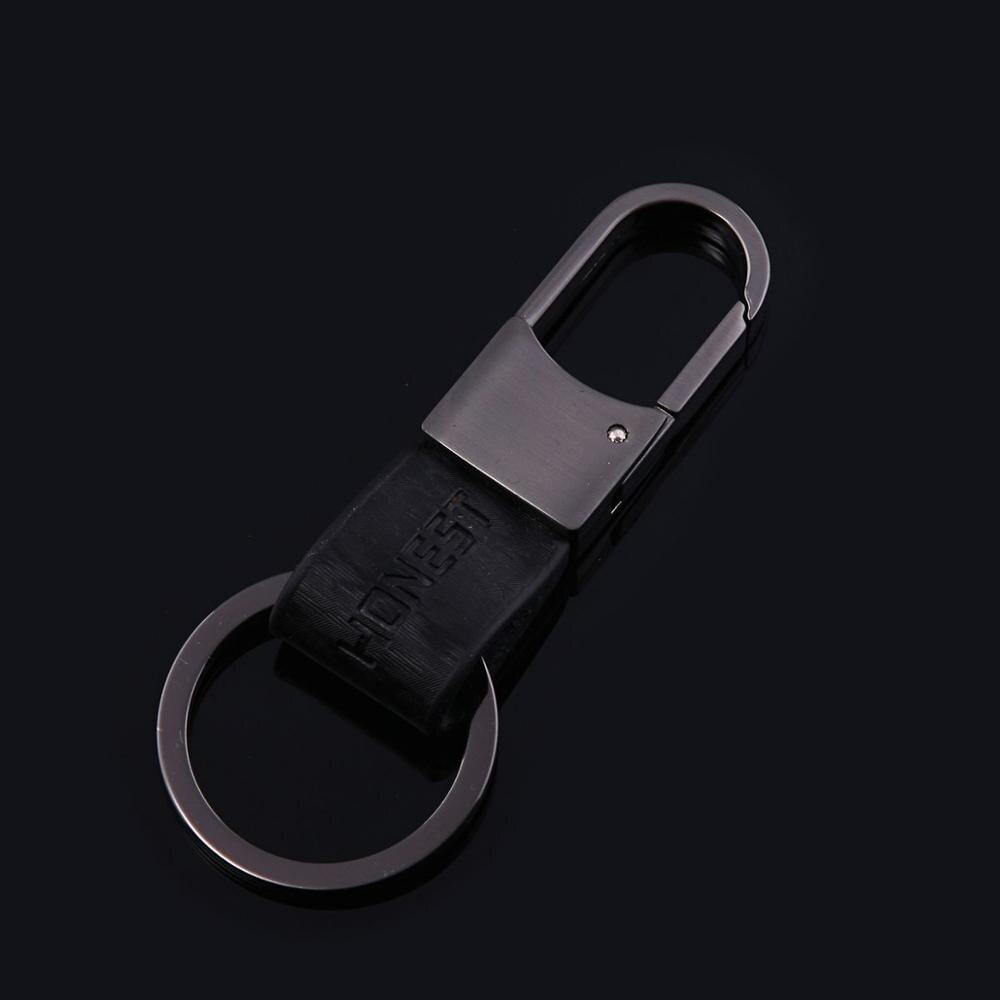 LLavero de Metal para coche de negocios, llavero de para llave de bolsillo, organizador de llaves: Black