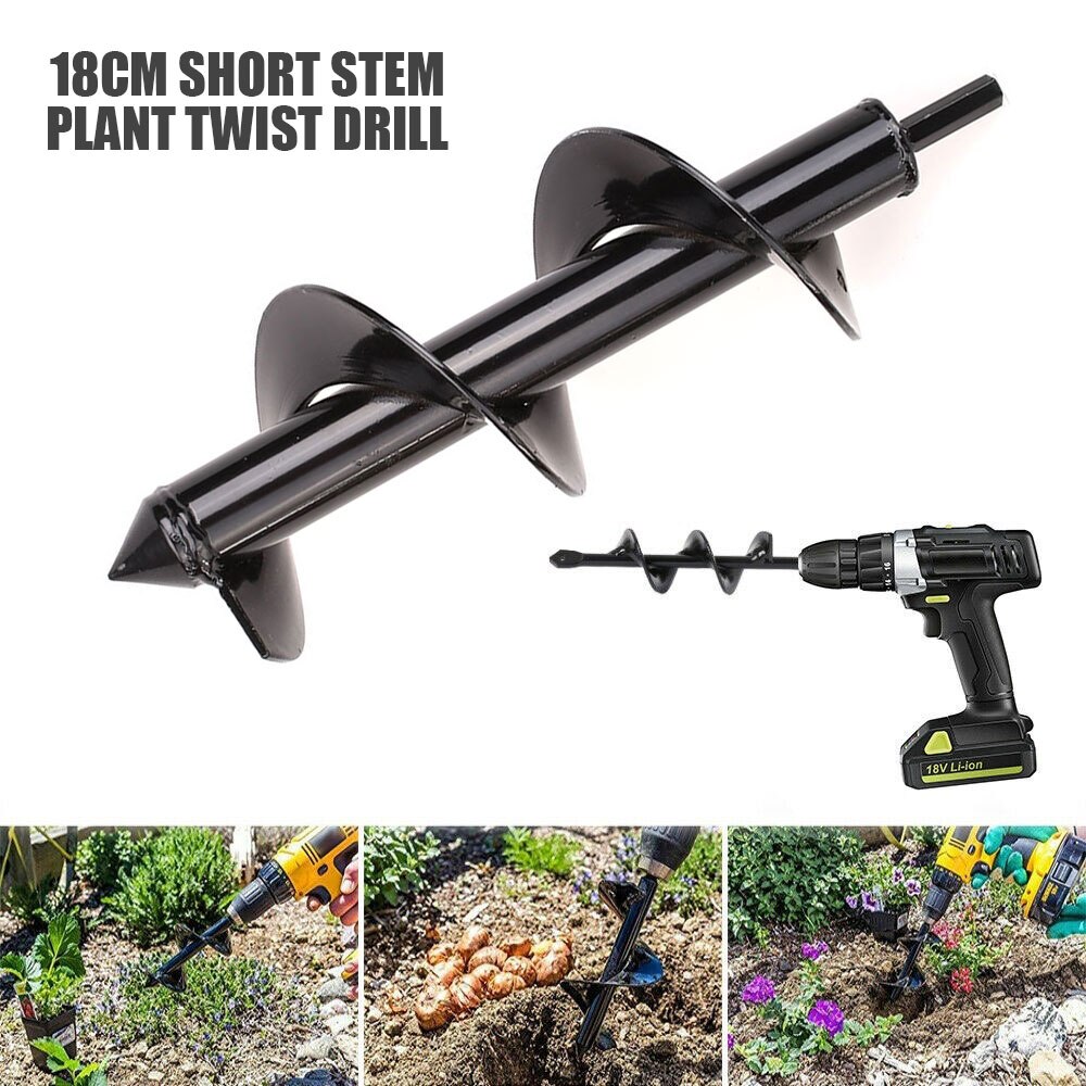 Ground Drill Mining Tool Durable High Speed Steel Ground Drill Mining Tool Practical 18cm