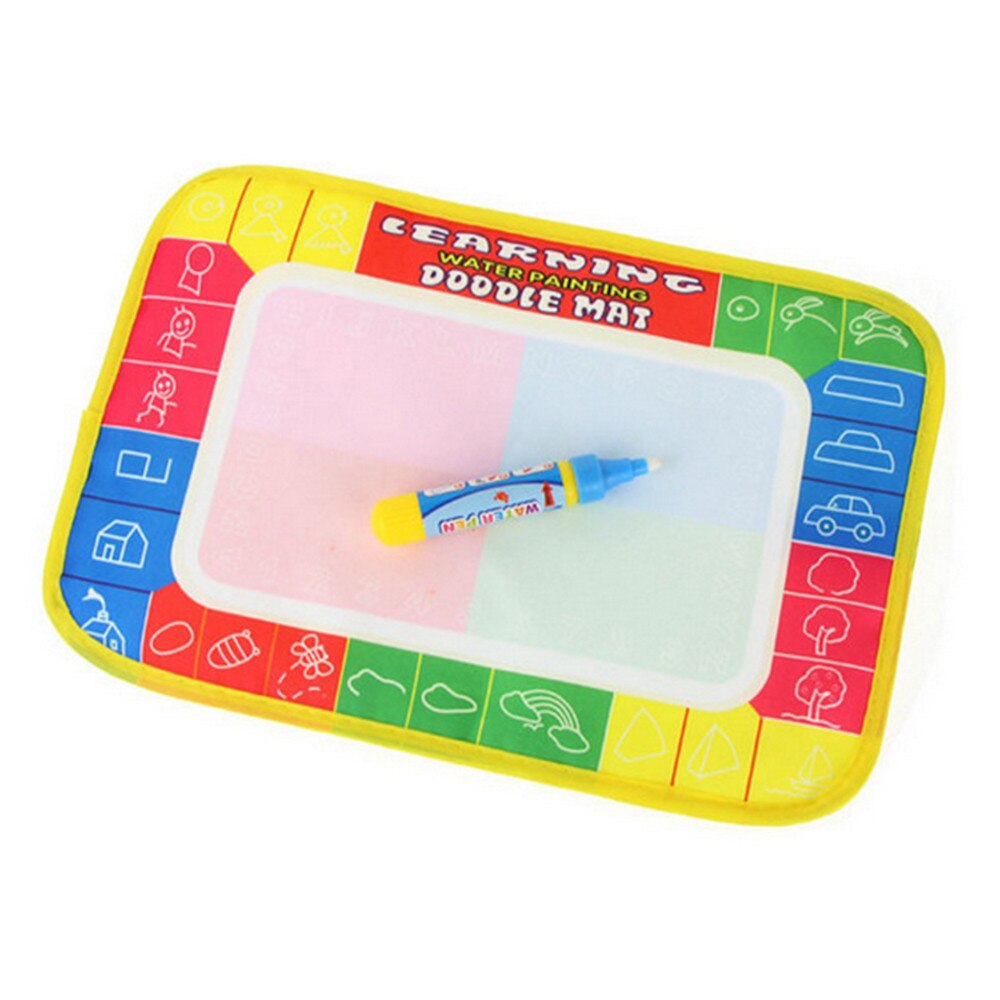 29X19Cm Water Tekenen Schilderen Schrijven Mat Board Magic Pen Doodle Canvas Kinderen Thuis Educatief speelgoed # Hp