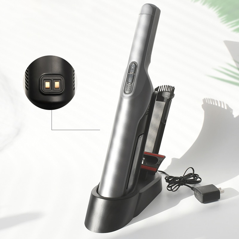 Storm Black Wireless Vacuum Cleaner Household Small Large Suction Portable Handheld Mini Car Charging Handy Suction Power