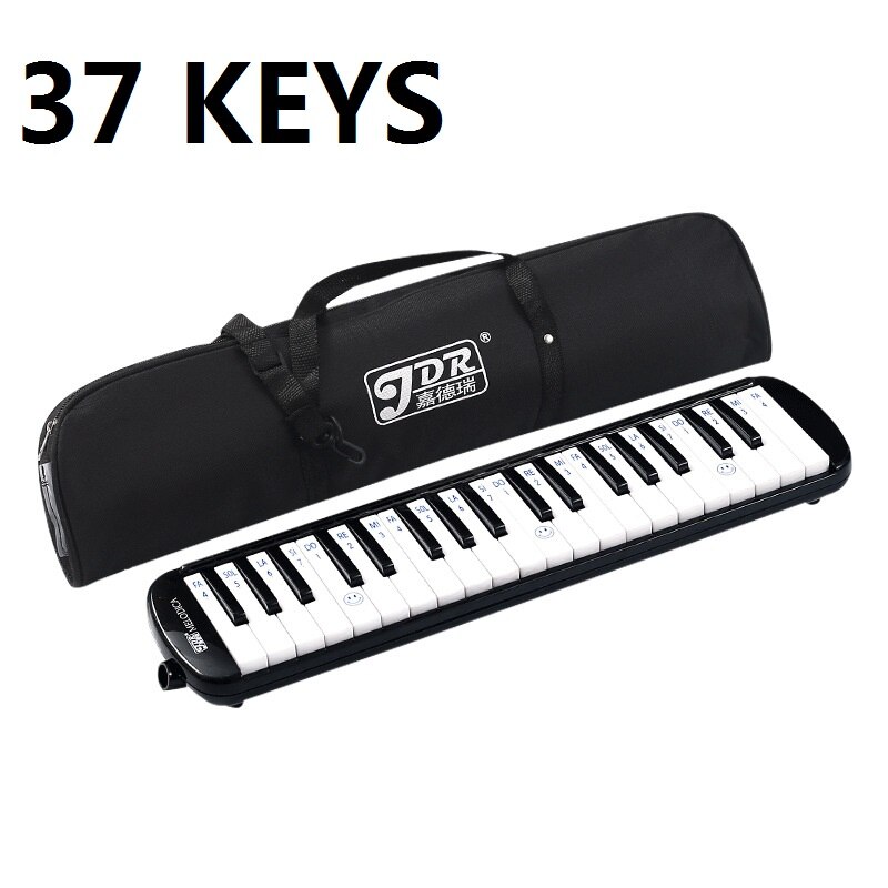 32/37 Keys Melodica Piano Melodic Keyboard Instrument musical with Carrying Bag Strap Mouthpiece