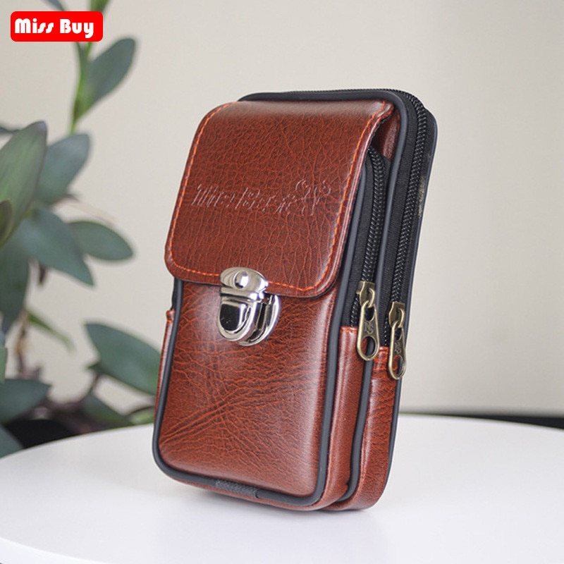 Universal 5.5inch Mobile Phone Pouch for iPhone for Samsung for Huawei Multifunction Waterproof Waist Bag for Outdoor Wear Purse