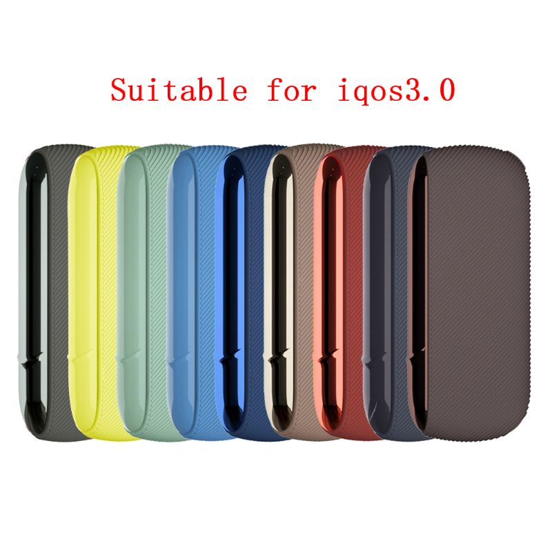 14 cores sarja fina capa lateral de silicone macio durável caso protetor completo bolsa saco para iq-os 3.0 acessórios