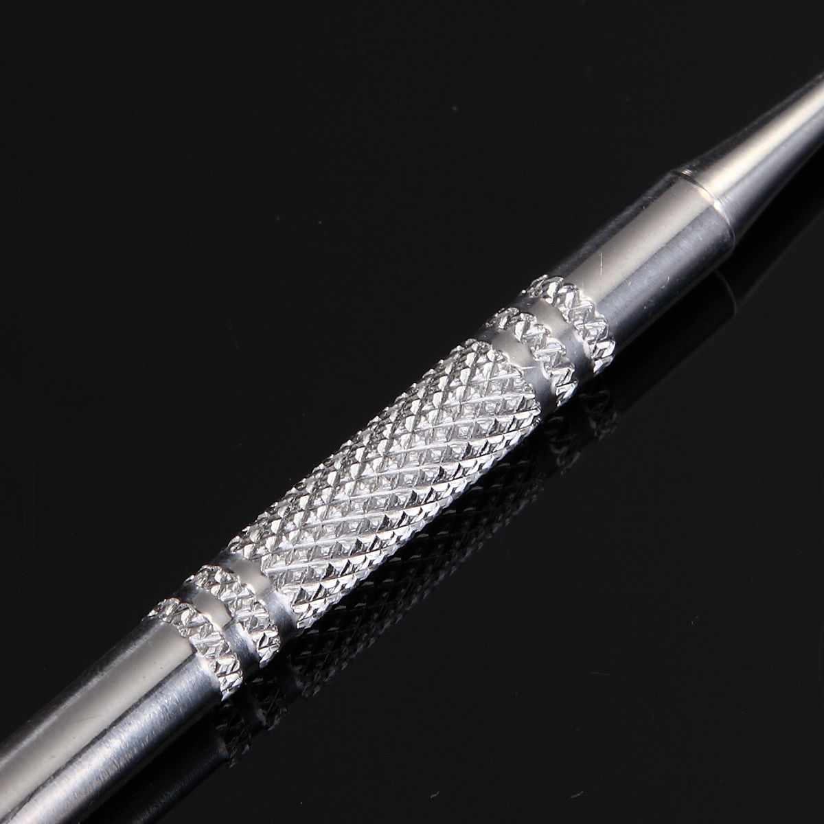 Monja Dual End Stainless Steel Dead Skin Remove Cuticle Pusher Nail Ingrown Corrector Care Clean Hook Manicure Pedicure Tool