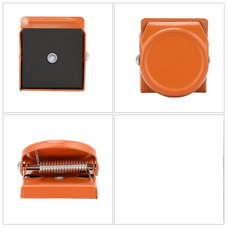 Binder Clips Paper Clamps Magnetic Clips Magnetic Metal Clips 16 Packs Colorful Heavy Duty Refrigerator Whiteboard Wall Clip