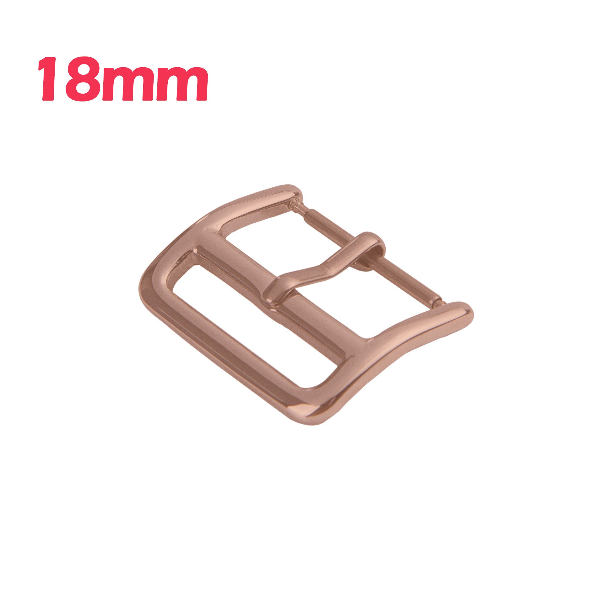 50 kpl diy pin solki samsung sarjan kellon solki 18mm 20mm 22mm nappia ruostumattomasta teräksestä hopea kiillotettu kellon ranneke: 18mm ruusukultaa