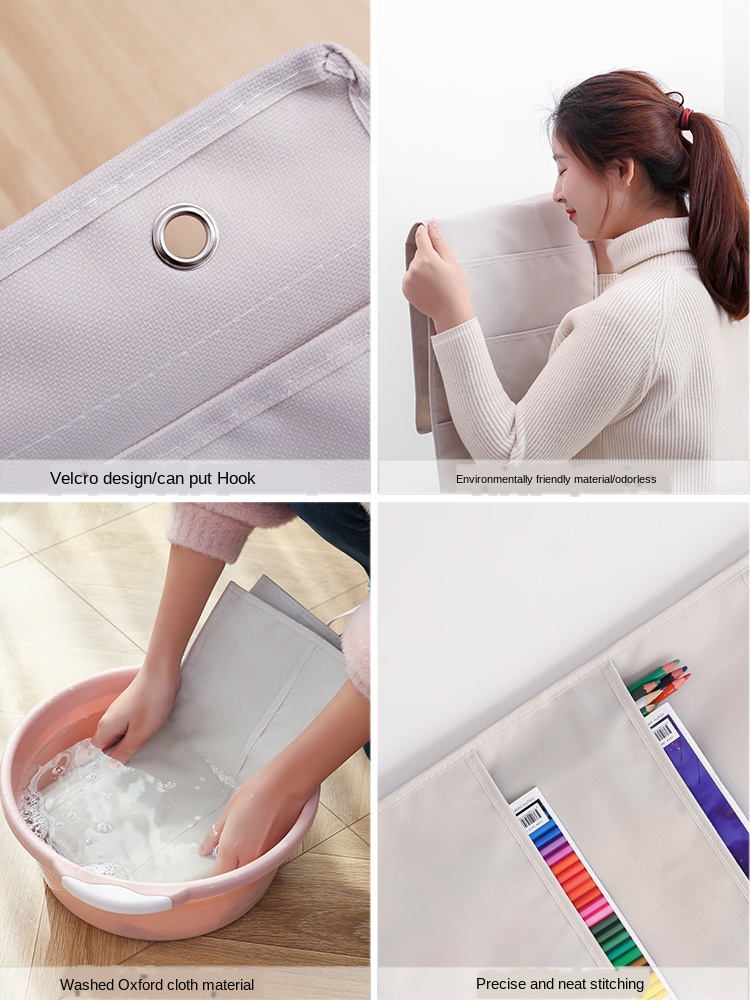 Over the Door File Organizer,Wall Mounted Hanging File Folder Holder Mail organizers, Office Supplies Storage Pocket for Paper