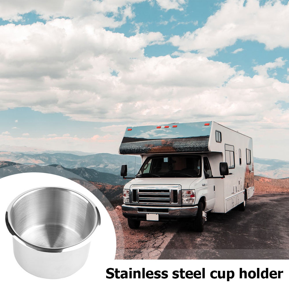 Roestvrijstalen Beker Drinkhouder Draagbare Duurzame Cup Organizer Voor Marine Boot Auto Truck Camper Opslag Auto Accessoires