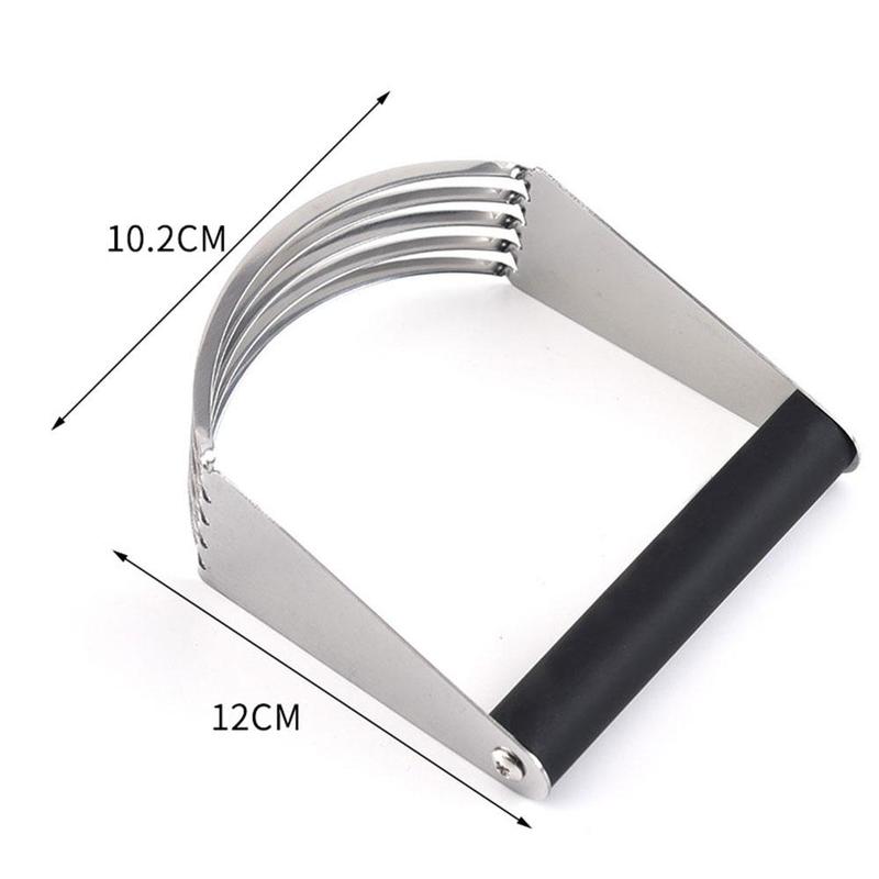 Manual Dough Blender Baking Tool Pastry Blades Flour Chef Mixer Slip Accessories Anti Steel Kitchen Cutter Pastry U2Z7