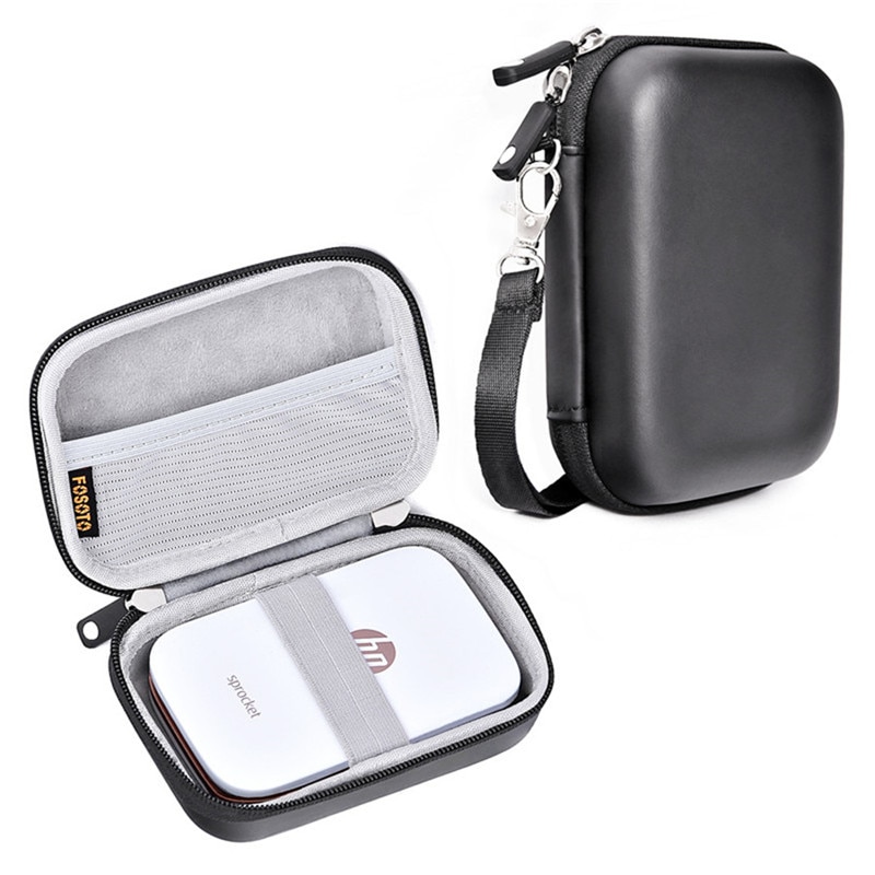 Fosoto-Bolsa de almacenaje de transporte para impresora Polaroid ZIP, bolsa de viaje con cubierta de Estuche portátil para impresora móvil HP, Piñón, impresora de fotos portátil