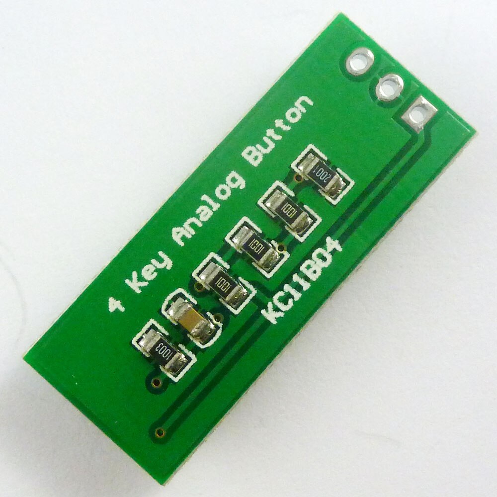 KC11B04 * 10 10PCS mit UNO MEGA2560 beispiel Code! 3,3 V 5V 4 Tasten 1 Analog ausgang AD Tastatur tastatur taste für Arduino