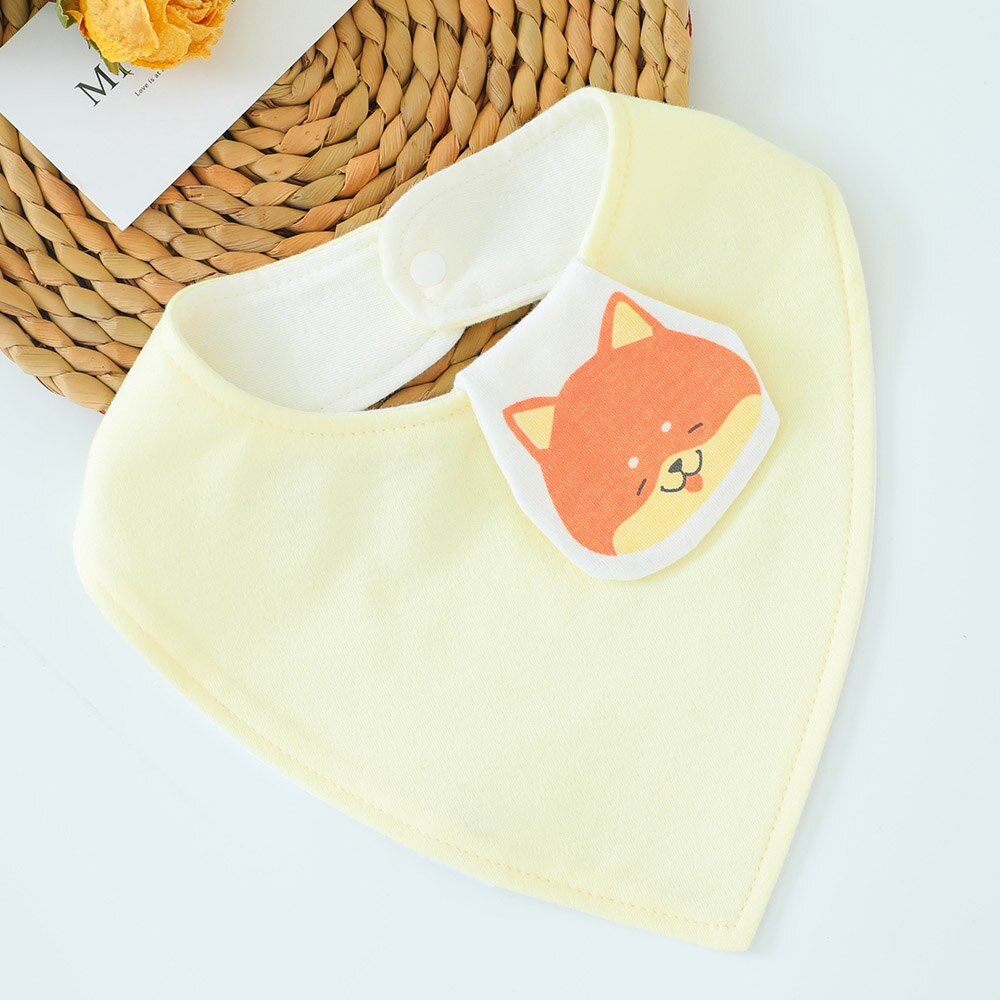 Di alta Qualità Bandana Bavaglino Impermeabile Del Fumetto Del Bambino Unisex Della Ragazza del Ragazzo Bavaglini Alimentazione Infantile Slabber Triangolo Panno di Cotone Burp