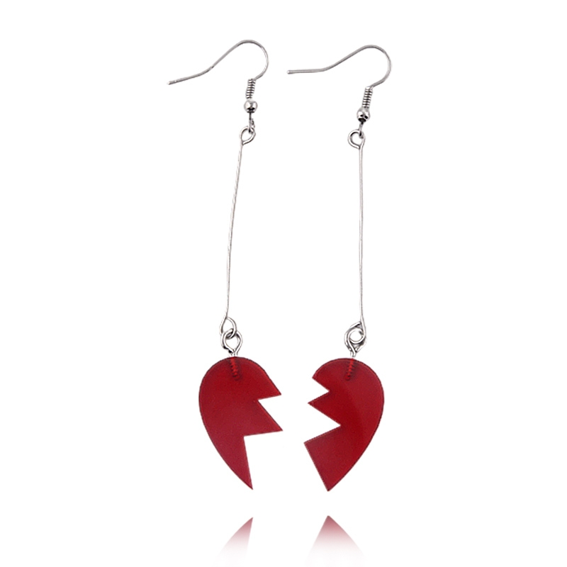 Anime JoJo Bizarre Adventure Earrings Cosplay Props JOJO Kakyoin Noriaki Cherry Earrings Ear Clip Men Girl Jewelry: BROWN