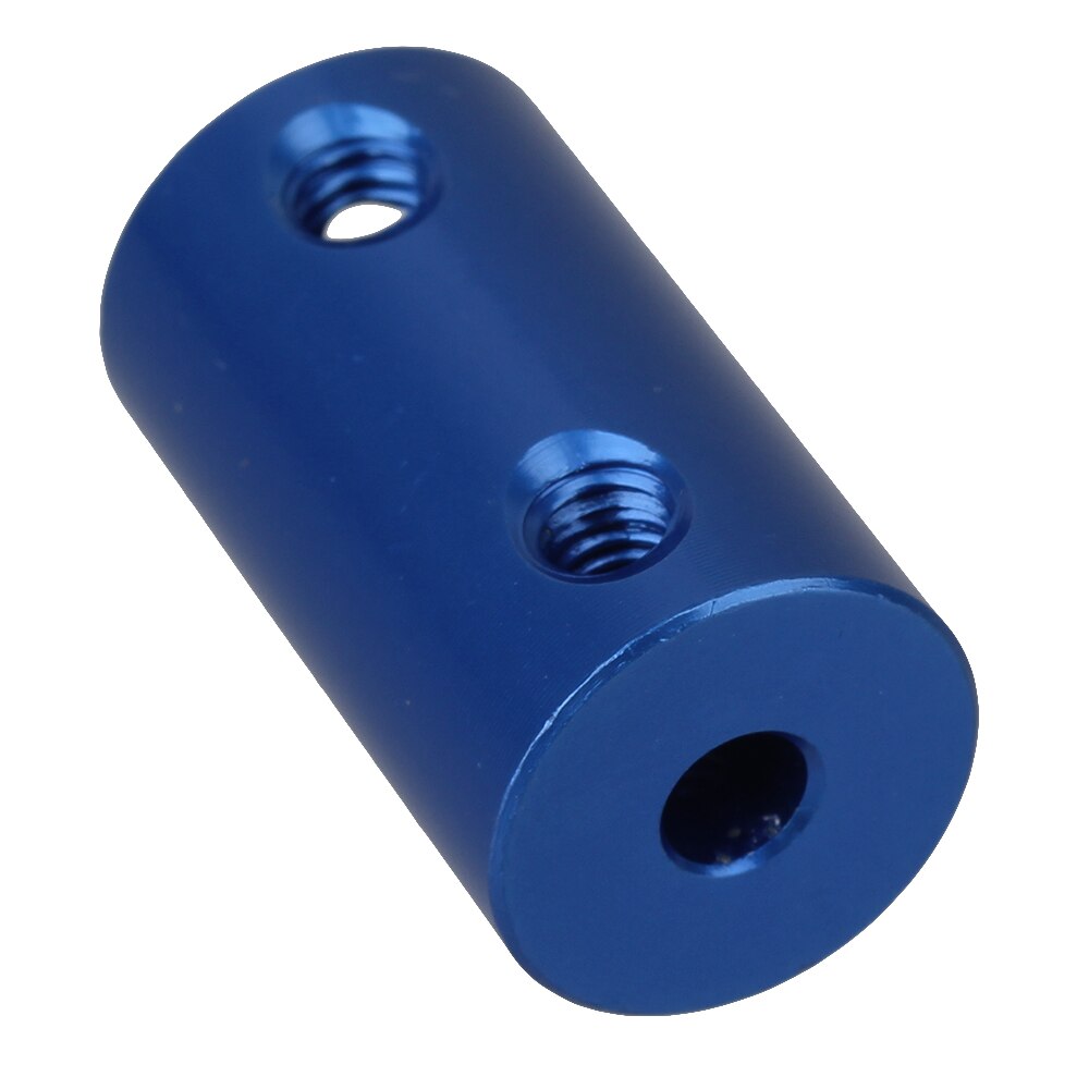 2 x Shaft Rigid Motor Wheel Coupling Coupler Alumlnum Casing With Screw 4 x 8mm