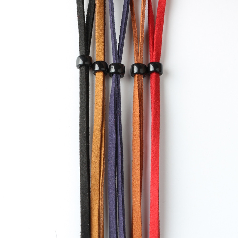 1 stk justerbar solbrille halssnor strop briller briller snor lanyard holder ruskind briller reb