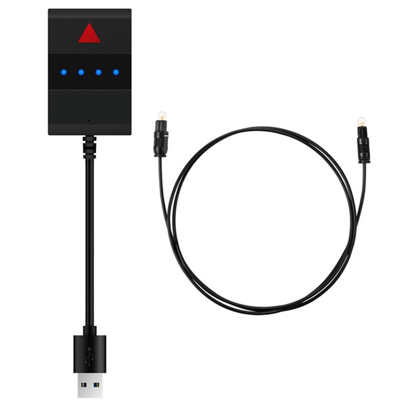 Mini trådløs bluetooth 4.2 a2dp stereo o optisk spdif tv rca aux 3.5mm sender musikadapter til tv pc  ps4