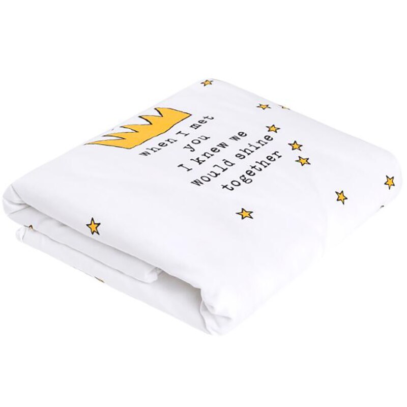 Colcha de algodón para cuna de bebé, ropa de cama con dibujos animados, colcha de cama para niños y niñas, edredones, ropa de cama transpirable BHS012