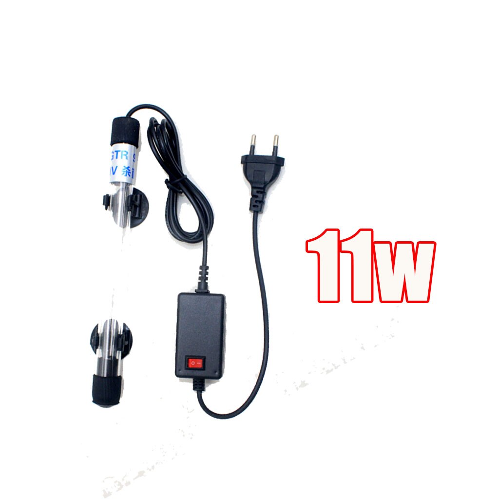 Fish Tank LED Light,Aquarium Lights UV Light EU Green Algae Bloom Clean Lamp Aquarium Water Clean Lamp: 11W